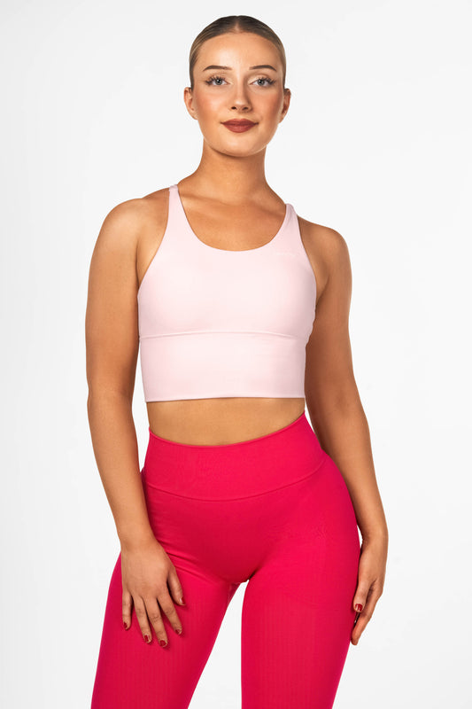 INIBUD Bralette for Women Summer Yoga Sports Ribbed Plunge Cami