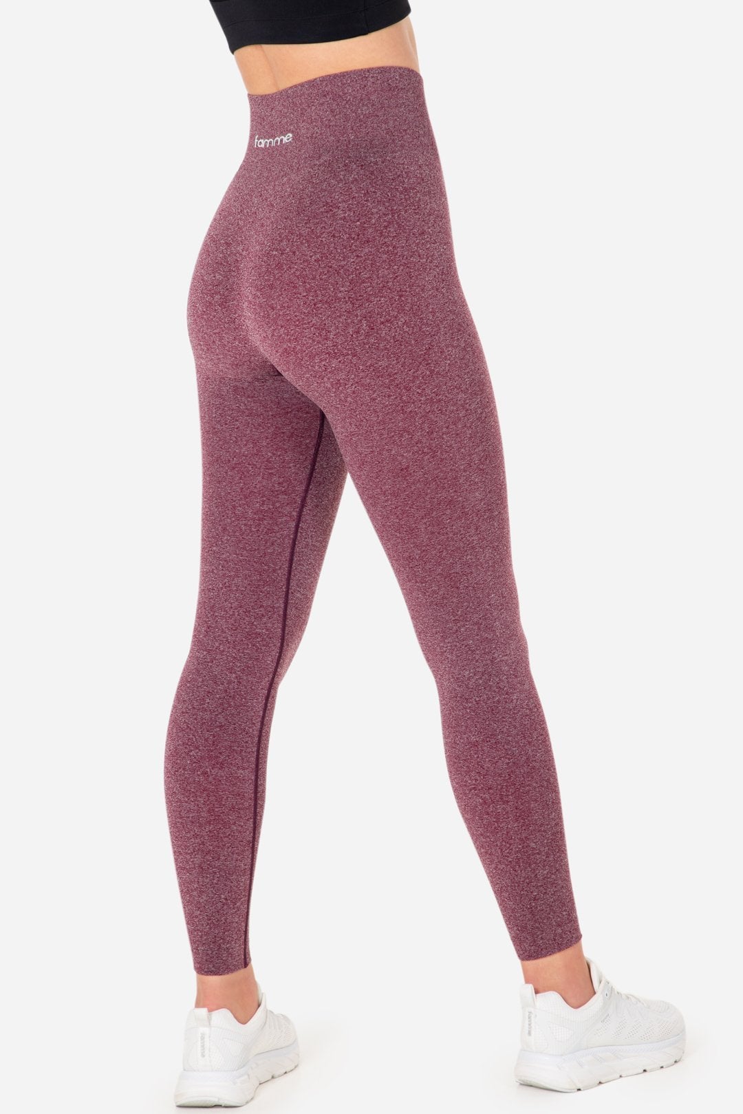 Purple Fit Tights - for dame - Famme - Leggings