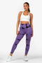 Light Purple Tie Dye Scrunch Leggings - for dame - Famme - Leggings